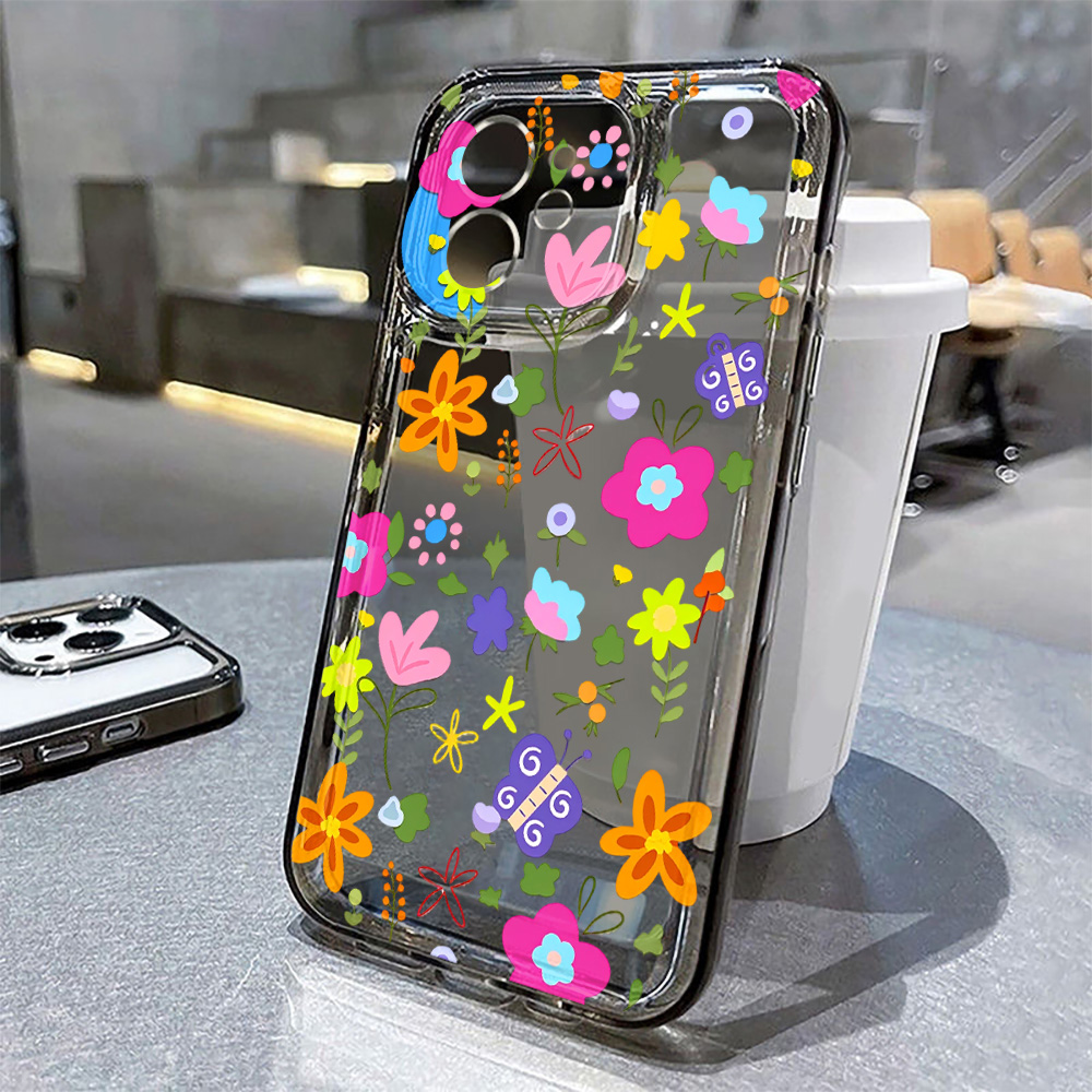 화려한 꽃무늬 투명 폰 케이스 (아이폰 16, 17,  - Apple Iphone 15 Pro Max 리뷰 및 가격