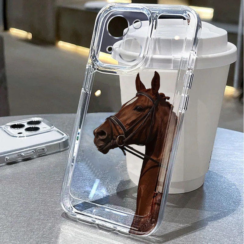 동물 말 모양 소프트 폰 케이스 (아이폰 17 프로 맥 - Apple Iphone 15 Pro Max 리뷰 및 가격