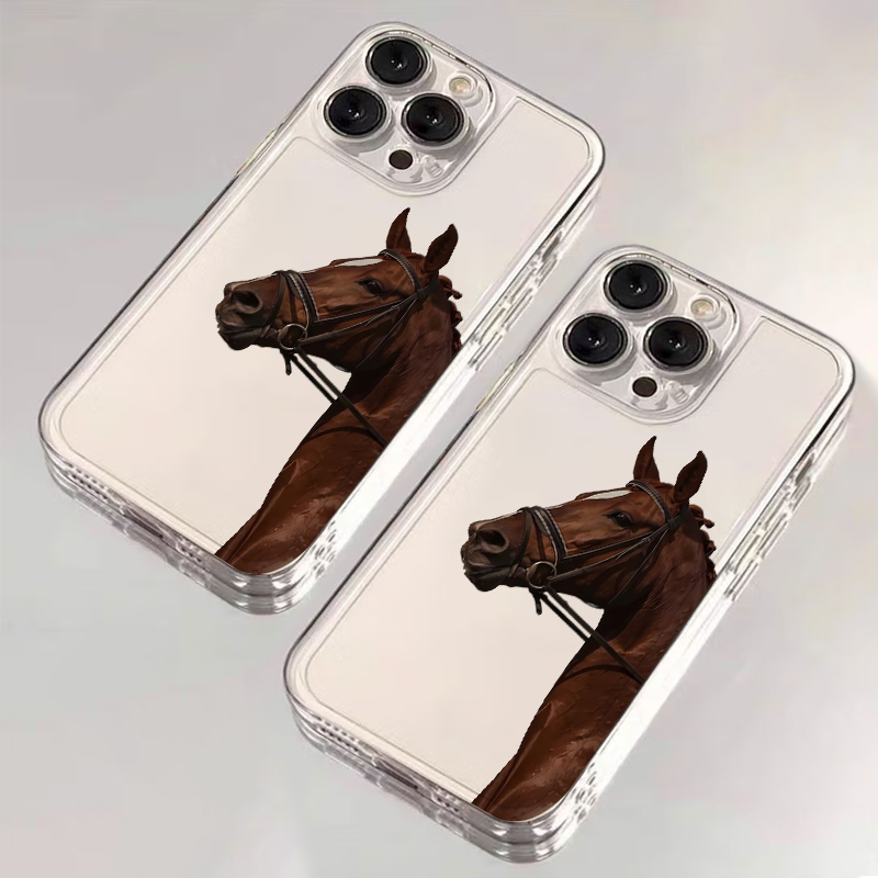 동물 말 모양 소프트 폰 케이스 (아이폰 17 프로 맥 - Apple Iphone 15 Pro Max 리뷰 및 가격